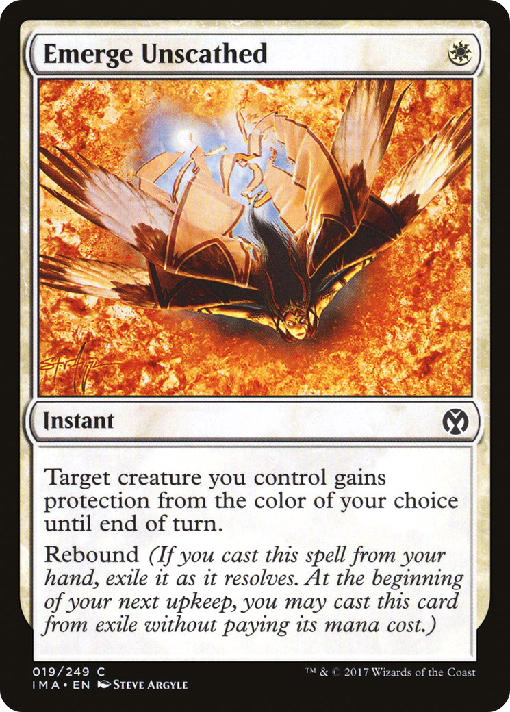Emerge Unscathed (IMA-019) [Iconic Masters]