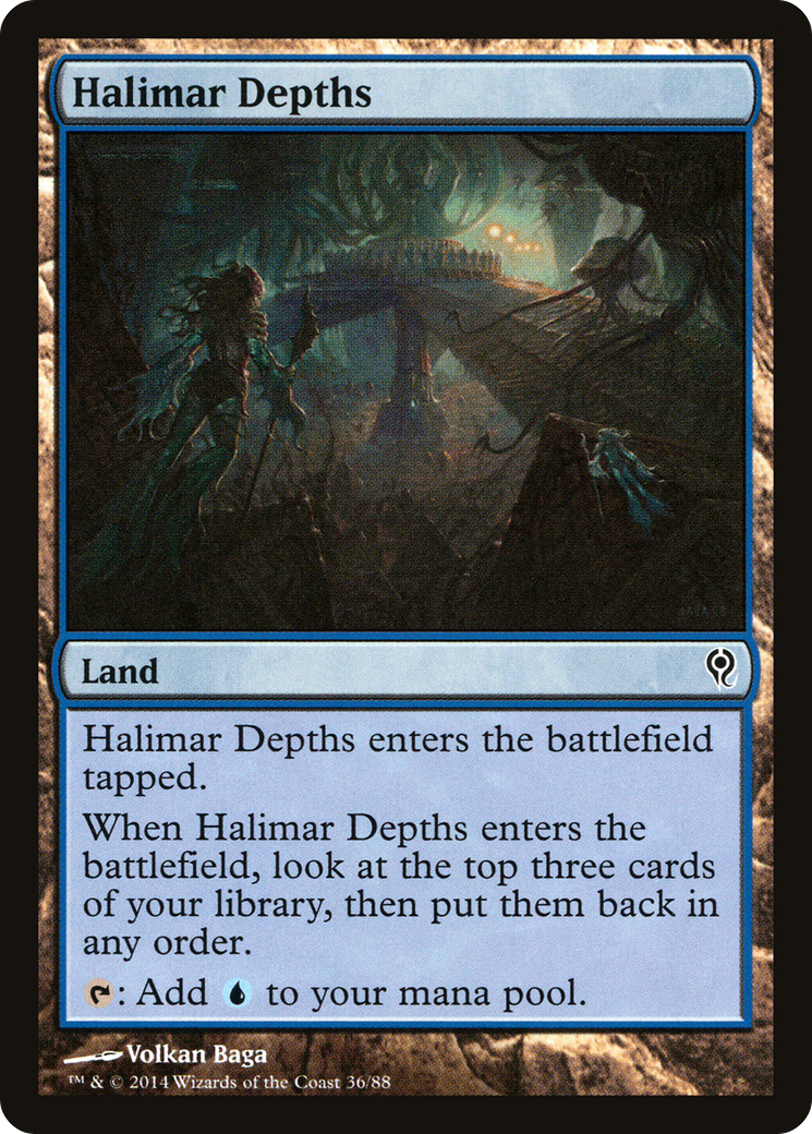 Halimar Depths (DDM-036) [Duel Decks: Jace vs. Vraska]