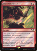 Blasphemous Act (40K-204★) [Warhammer 40,000 Commander] Foil