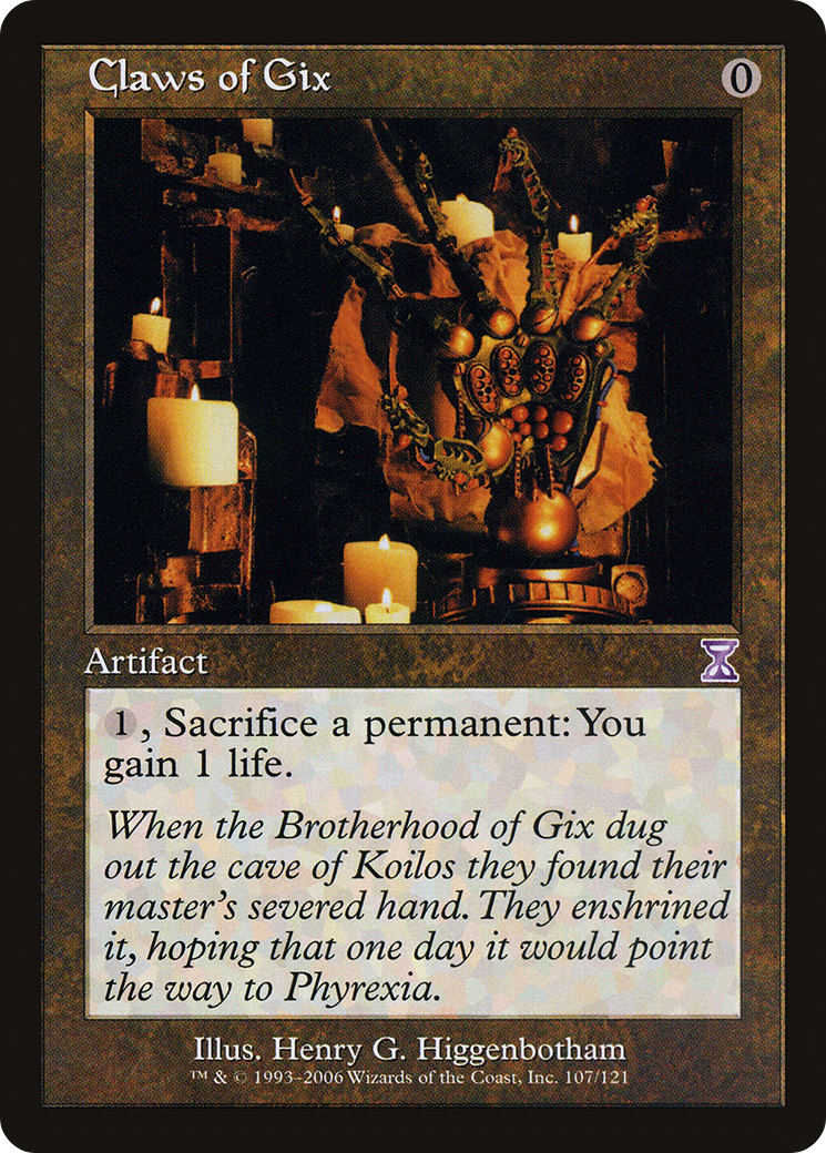 Claws of Gix (TSB-107) [Time Spiral Timeshifted]