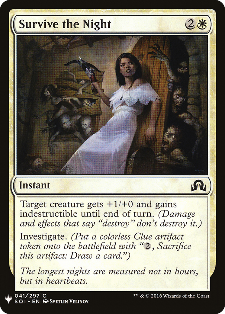 Survive the Night (LIST-SOI-41) [The List]
