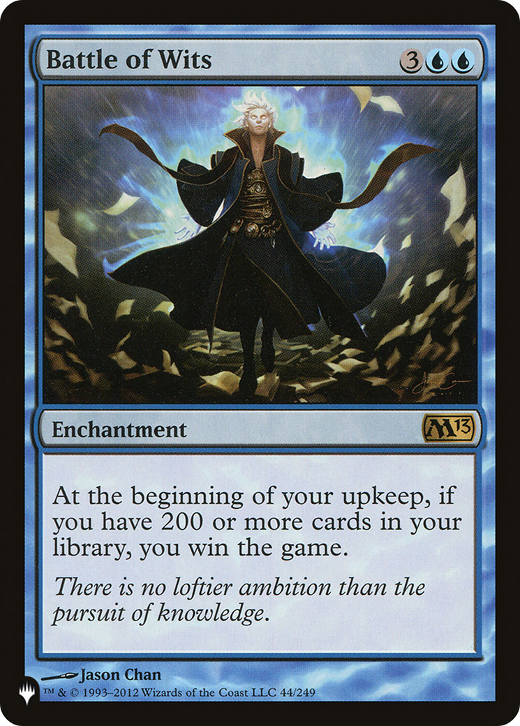 Battle of Wits (LIST-M13-44) [The List]