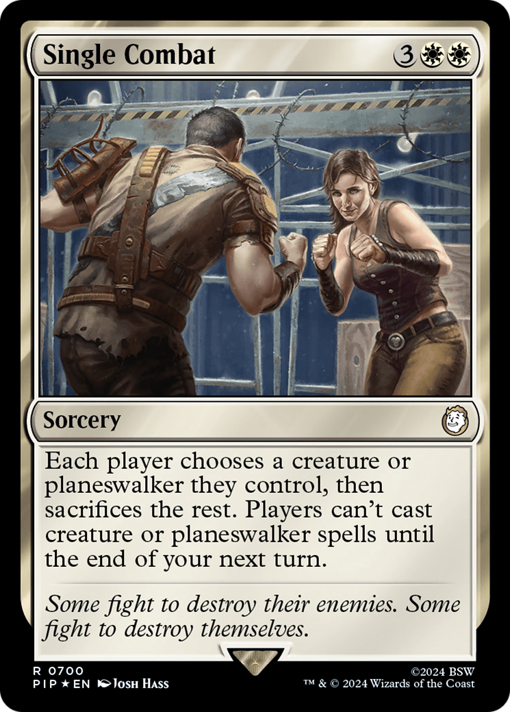 Single Combat (PIP-700) [Fallout] Foil