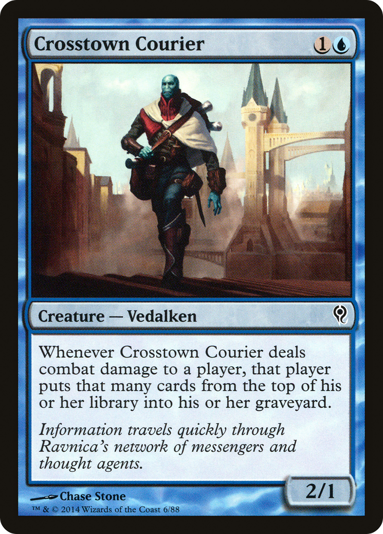 Crosstown Courier (DDM-006) [Duel Decks: Jace vs. Vraska]