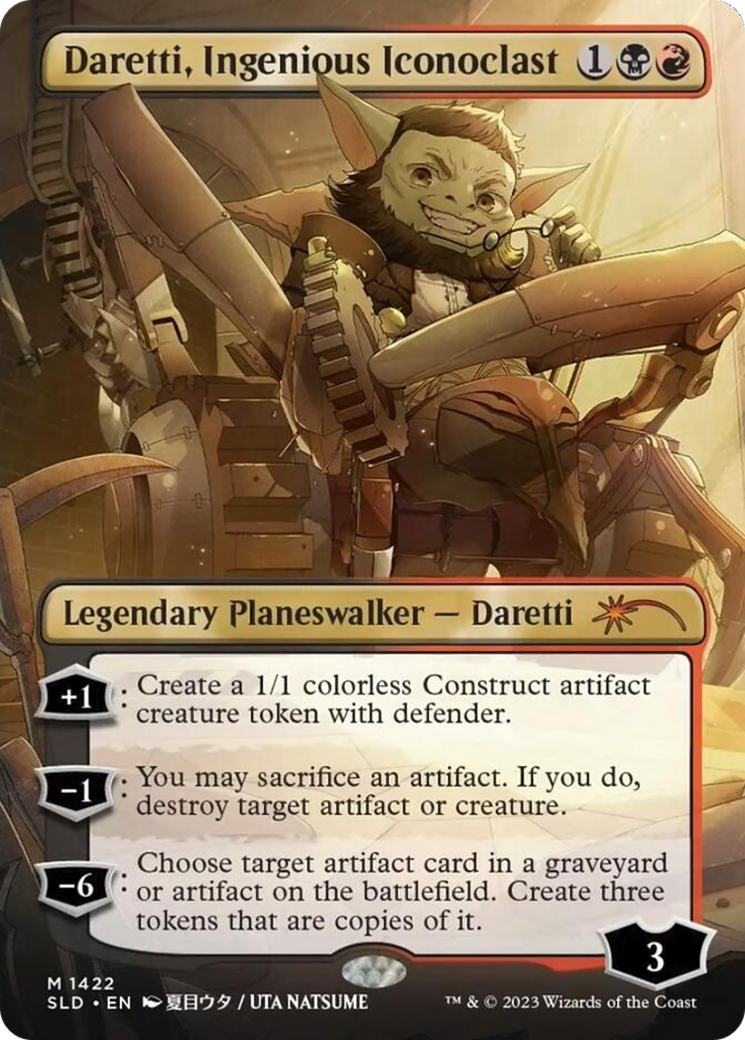 Daretti, Ingenious Iconoclast (SLD-1422) [Secret Lair Drop] (Borderless)
