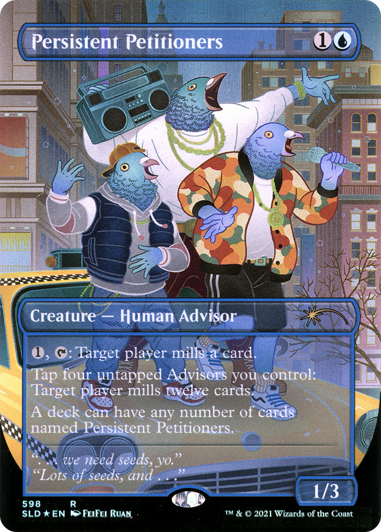 Persistent Petitioners (SLD-598) (Borderless) [Secret Lair Drop] Foil
