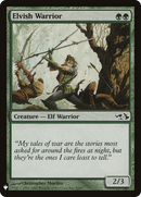 Elvish Warrior (LIST-DD1-5) [The List]