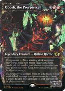 Obosh, the Preypiercer (Halo Foil) (MUL-184) (Showcase) (Borderless) [Multiverse Legends] Foil