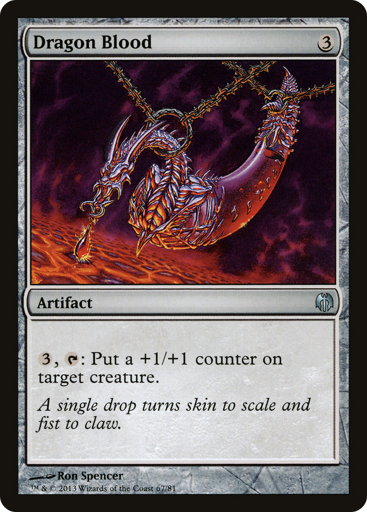 Dragon Blood (DDL-067) [Duel Decks: Heroes vs. Monsters]