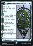 Jugan Defends the Temple (PRE-194) [Kamigawa: Neon Dynasty Promos] Foil