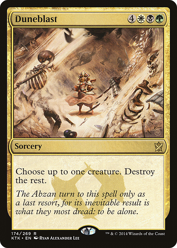 Duneblast (KTK-174) [Khans of Tarkir]