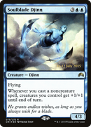 Soulblade Djinn (PRE-75S) [Magic Origins Promos] Foil