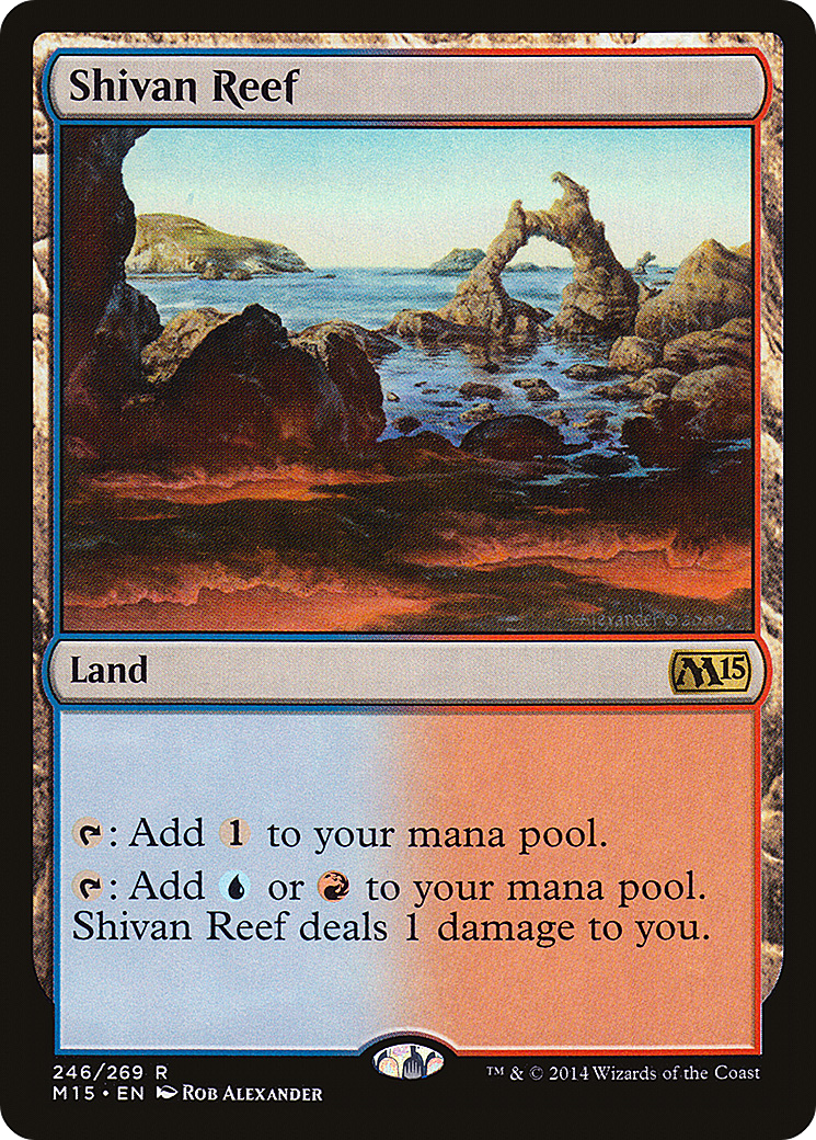 Shivan Reef (M15-246) [Magic 2015]