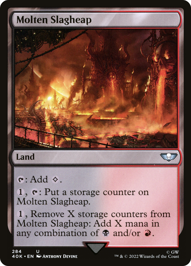 Molten Slagheap (40K-284) [Warhammer 40,000 Commander]