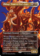 Phlage, Titan of Fire's Fury (MH3-379) [Modern Horizons 3] (Borderless) Foil