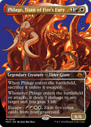 Phlage, Titan of Fire's Fury (Borderless) (MH3-379) [Modern Horizons 3]