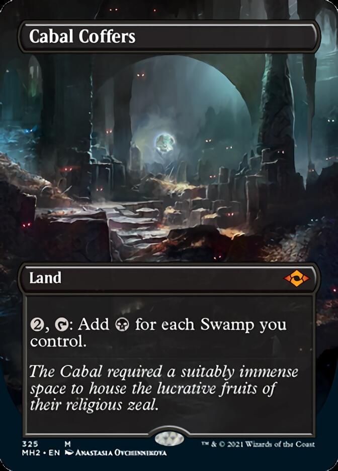 Cabal Coffers (MH2-325) [Modern Horizons 2] (Borderless)