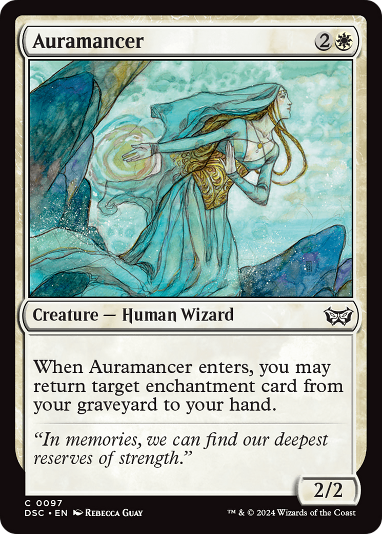 Auramancer (DSC-097) [Duskmourn: House of Horror Commander]