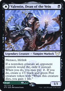 Valentin, Dean of the Vein (PRE-161S) [Strixhaven: School of Mages Promos] Foil