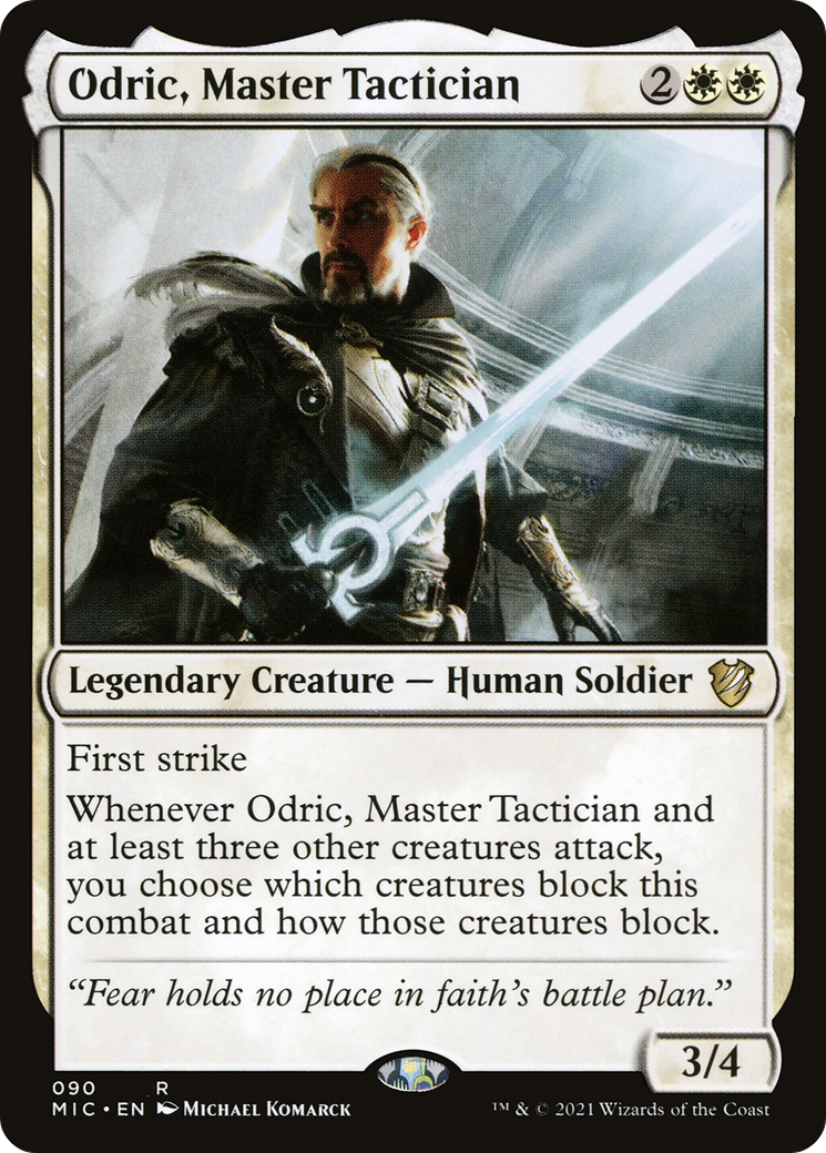 Odric, Master Tactician (MIC-090) [Midnight Hunt Commander]