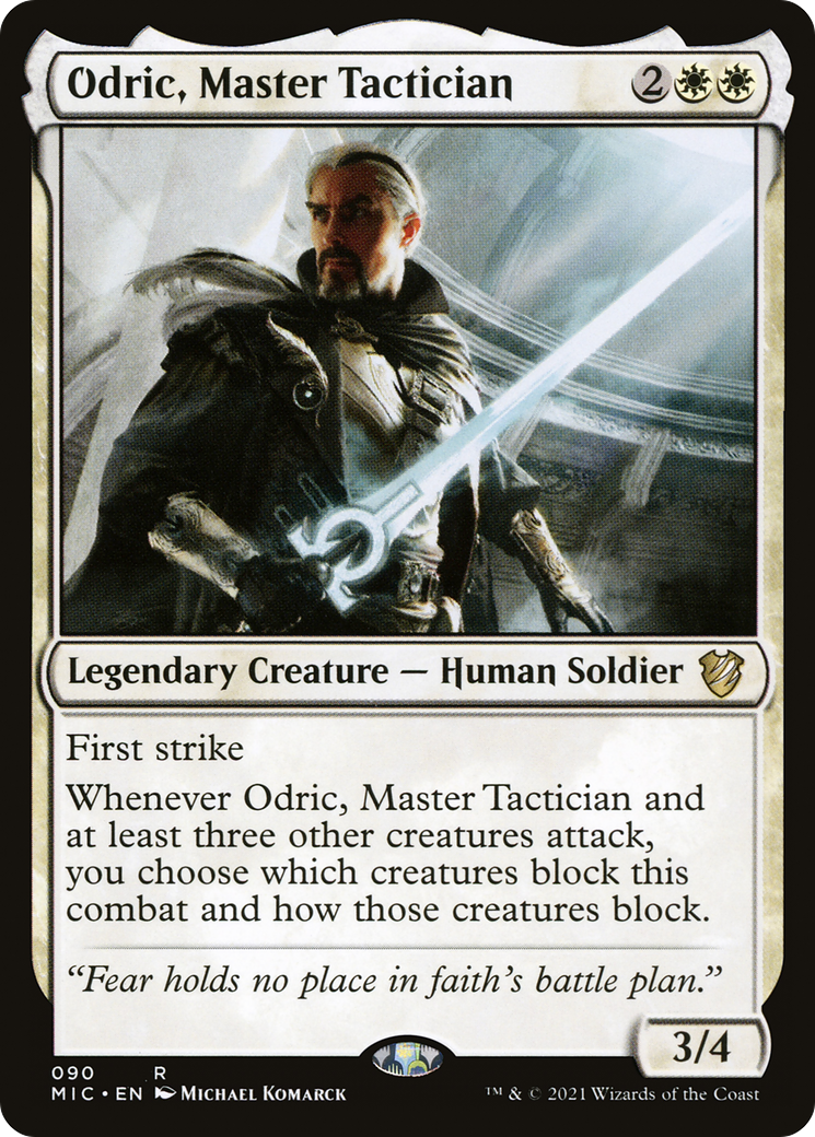 Odric, Master Tactician (MIC-090) [Midnight Hunt Commander]