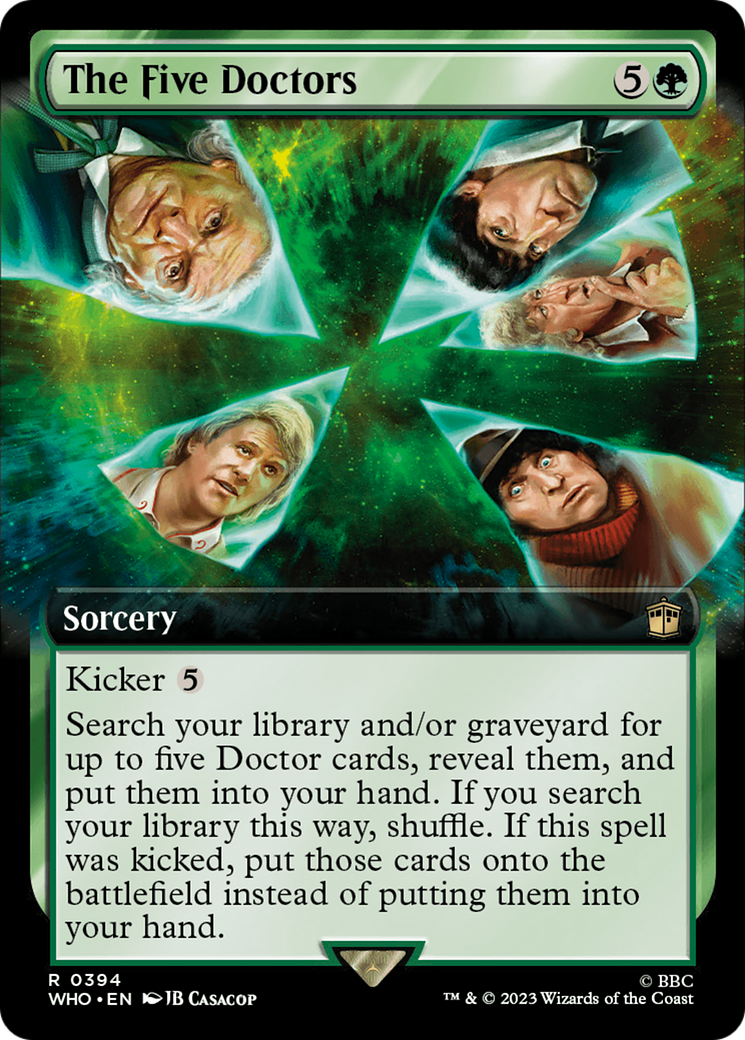 The Five Doctors (WHO-394) [Doctor Who]: (Extended Art)