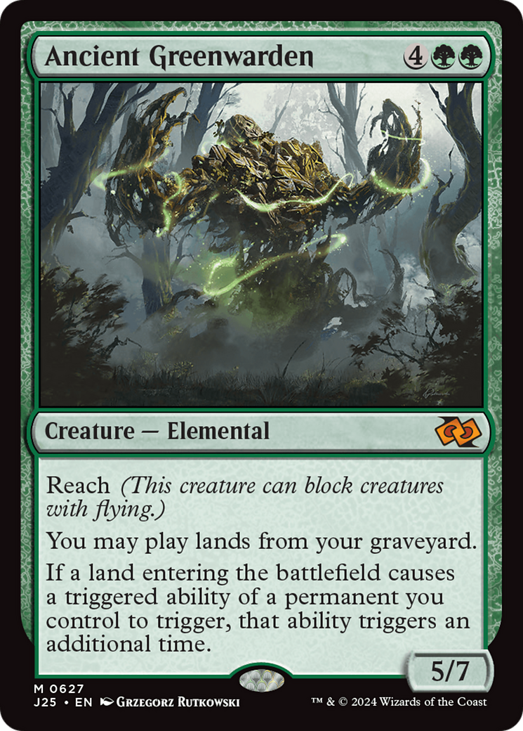 Ancient Greenwarden (J25-627) [Foundations Jumpstart]