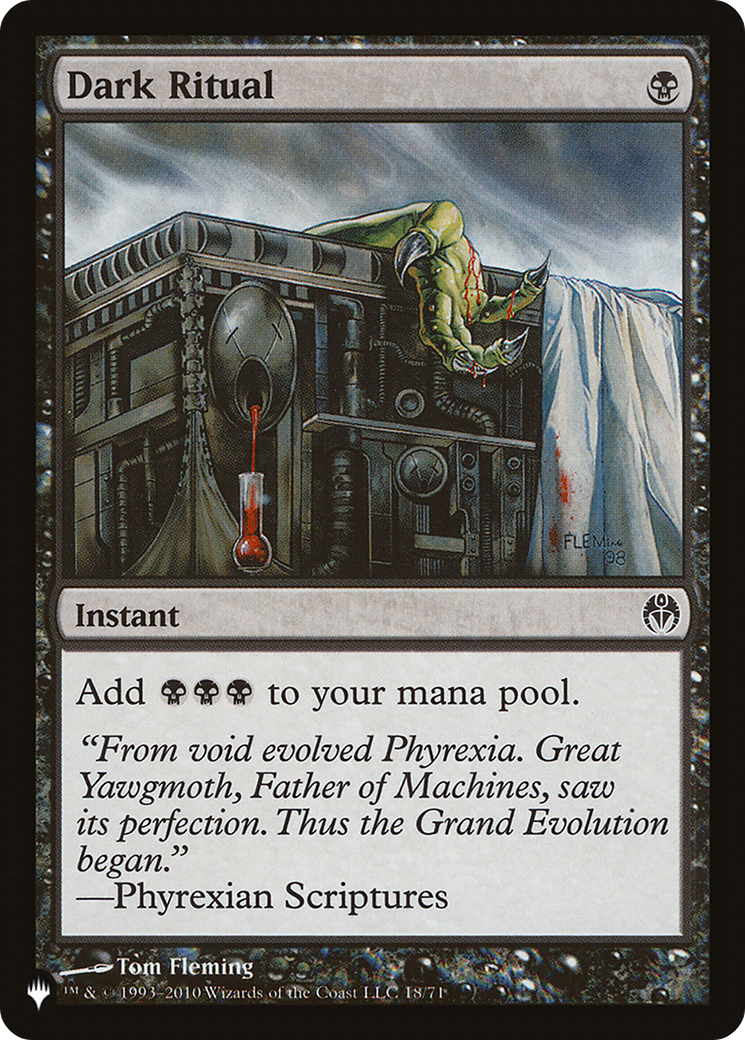Dark Ritual (LIST-DDE-18) [The List]