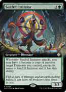 Sunfrill Imitator (LCC-062) [The Lost Caverns of Ixalan Commander]: (Extended Art) Foil