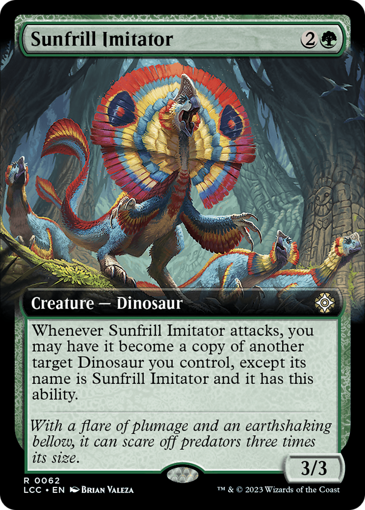 Sunfrill Imitator (LCC-062) [The Lost Caverns of Ixalan Commander]: (Extended Art)