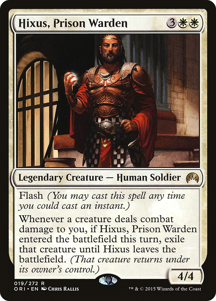 Hixus, Prison Warden (ORI-019) [Magic Origins]