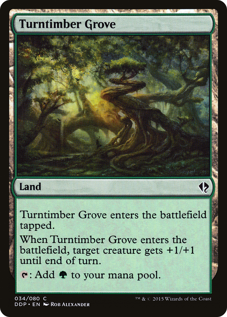 Turntimber Grove (DDP-034) [Duel Decks: Zendikar vs. Eldrazi]