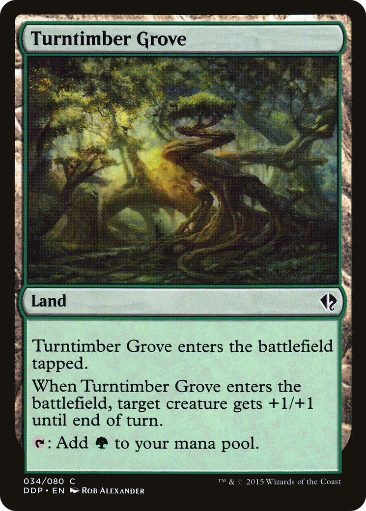 Turntimber Grove (DDP-034) [Duel Decks: Zendikar vs. Eldrazi]