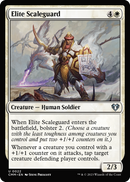 Elite Scaleguard (CMM-022) [Commander Masters] Foil