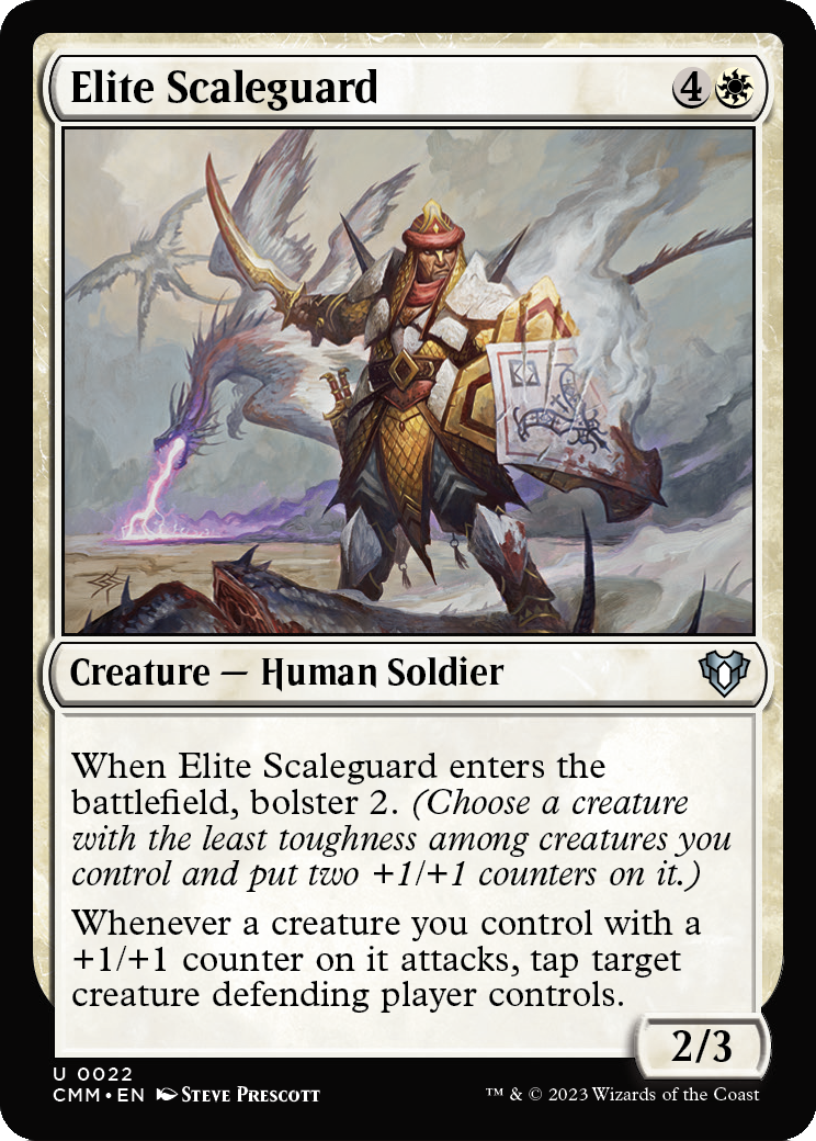Elite Scaleguard (CMM-022) [Commander Masters]
