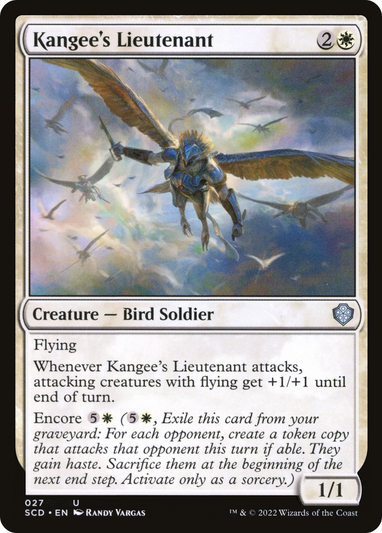 Kangee's Lieutenant (SCD-027) [Starter Commander Decks]