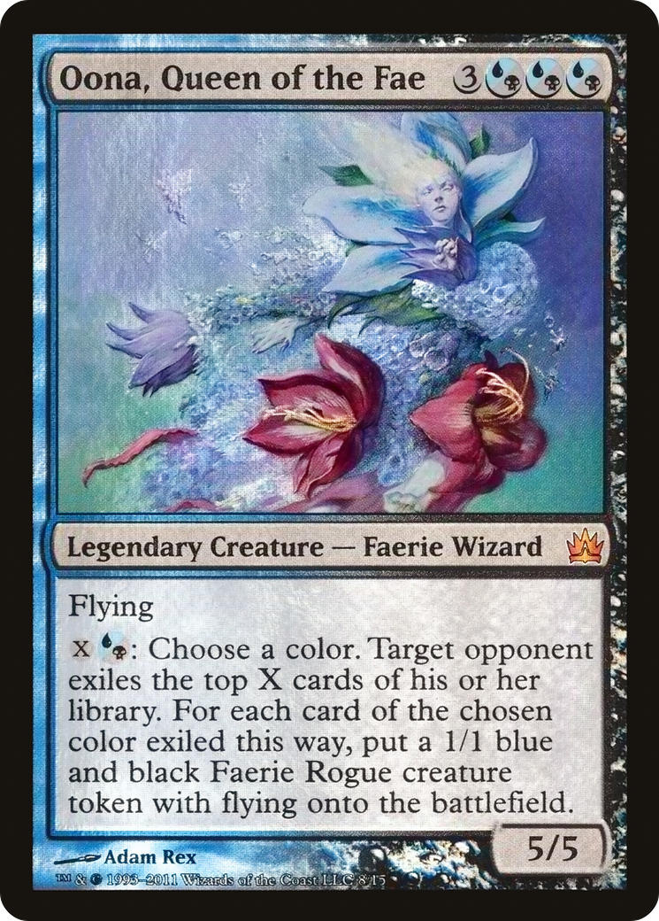Oona, Queen of the Fae (V11-008) [From the Vault: Legends] Foil