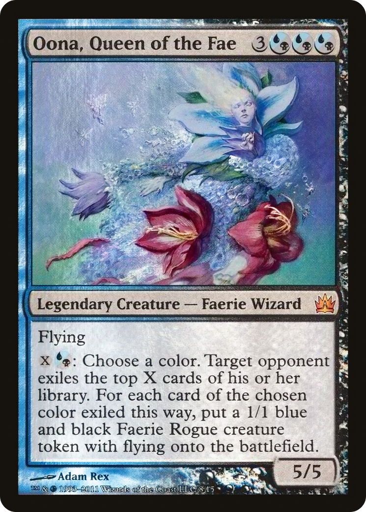 Oona, Queen of the Fae (V11-008) [From the Vault: Legends] Foil