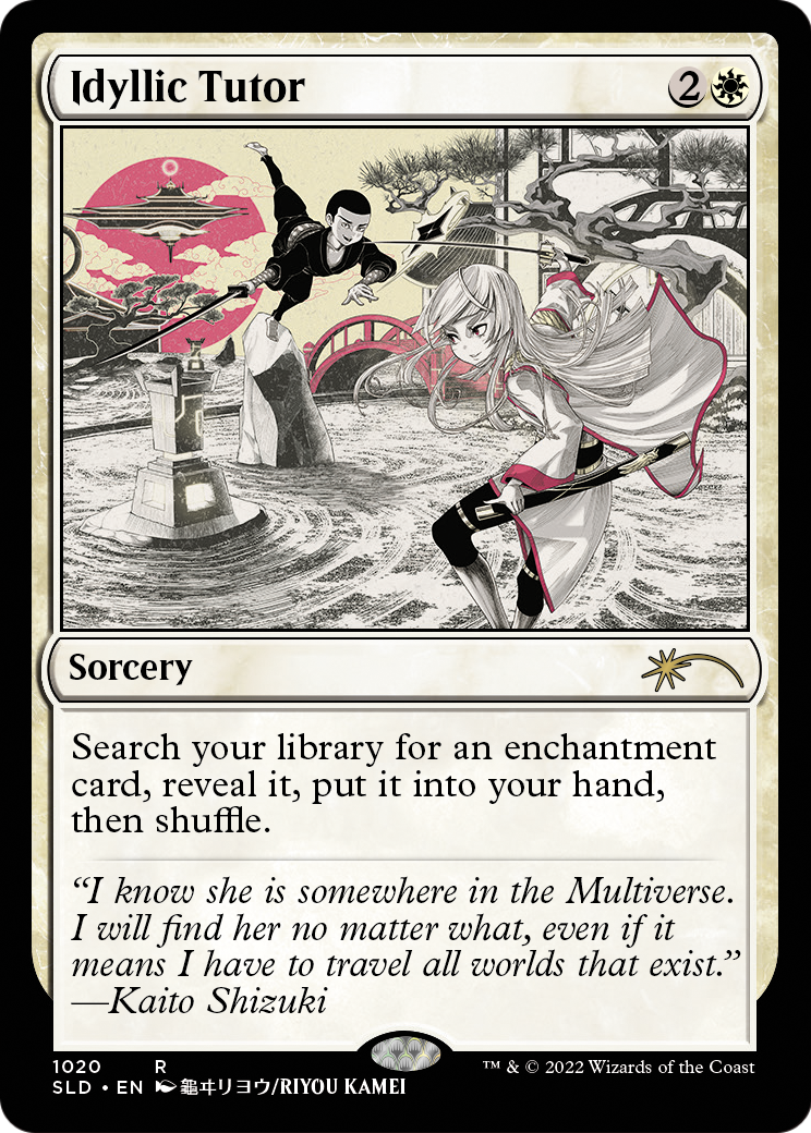Idyllic Tutor (SLD-1020) [Secret Lair Drop]