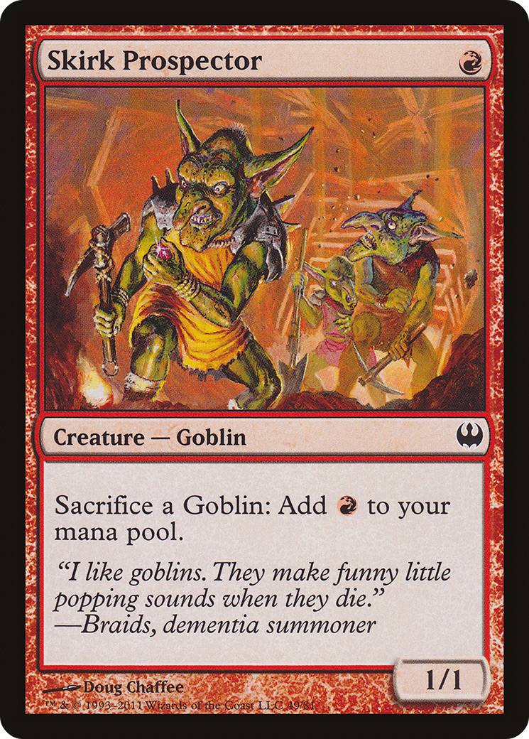 Skirk Prospector (DDG-049) [Duel Decks: Knights vs. Dragons]