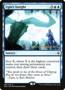 Ugin's Insight (PRE-87S) [Battle for Zendikar Promos] Foil