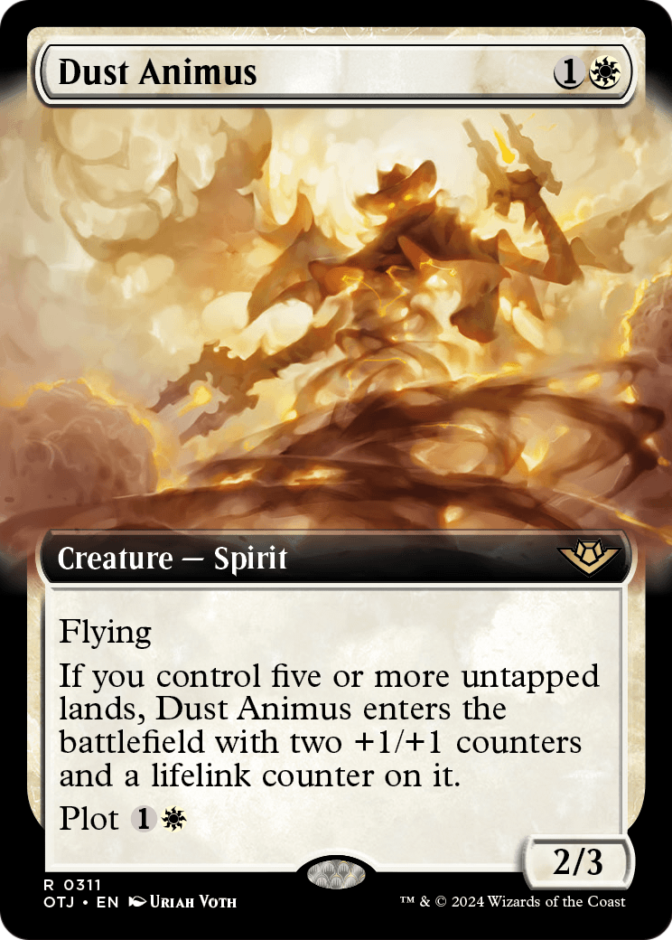 Dust Animus (Extended Art) (OTJ-311) [Outlaws of Thunder Junction] Foil