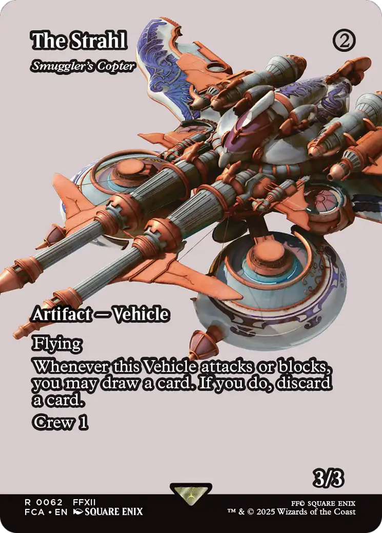 The Strahl - Smuggler's Copter (Showcase) (FCA-062) [FINAL FANTASY: Through the Ages] / The Strahl (Borderless)