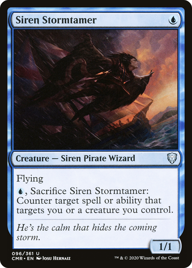 Siren Stormtamer (CMR-096) [Commander Legends]
