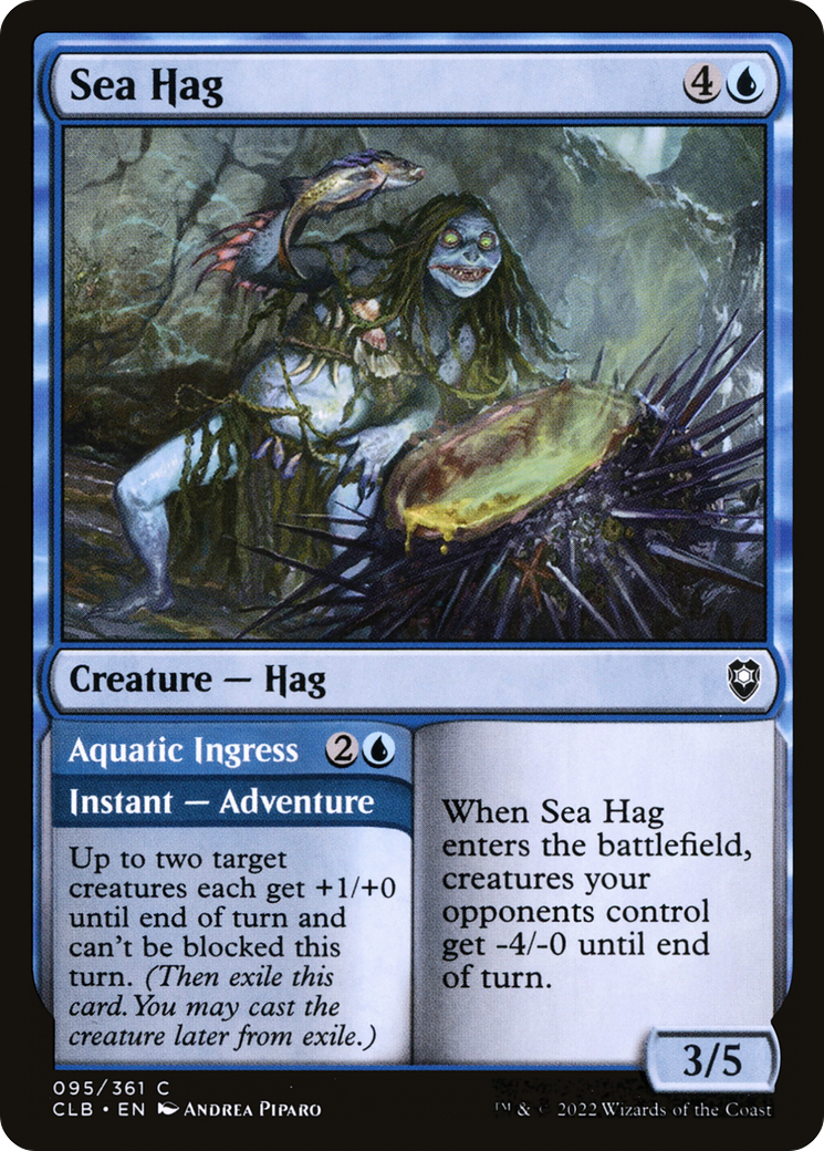 Sea Hag (CLB-095) [Commander Legends: Battle for Baldur's Gate]