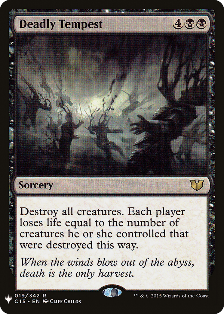 Deadly Tempest (LIST-C15-19) [The List]