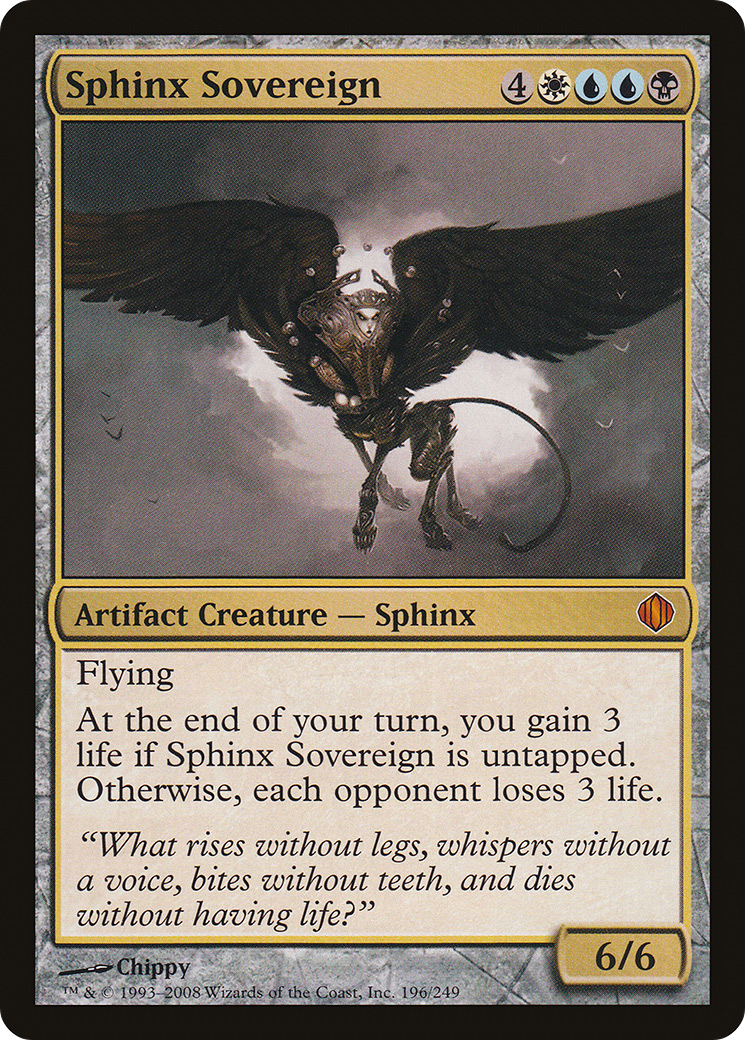 Sphinx Sovereign (ALA-196) [Shards of Alara]