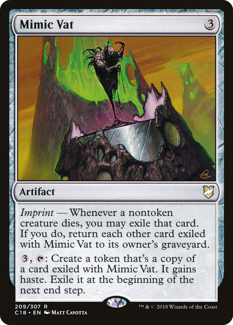 Mimic Vat (C18-209) [Commander 2018]