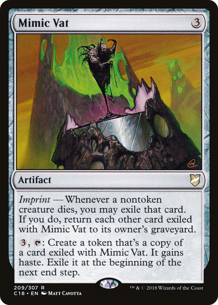 Mimic Vat (C18-209) [Commander 2018]