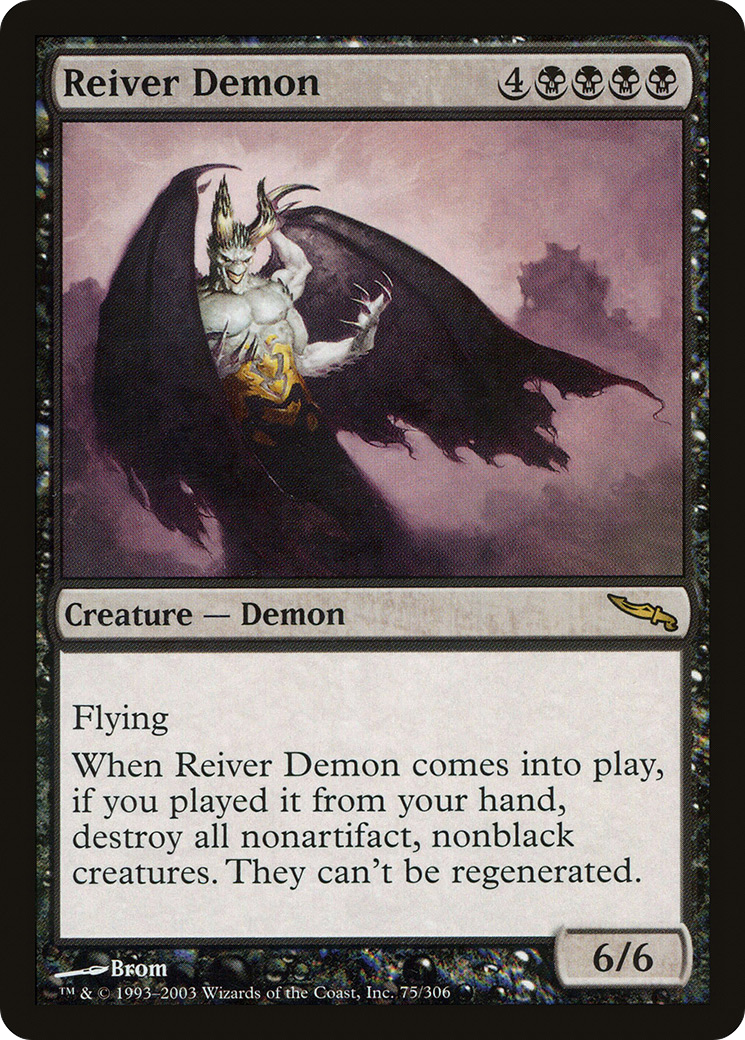 Reiver Demon (MRD-075) [Mirrodin]